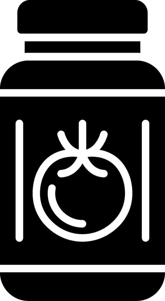 Jam Glyph Icon Design vector