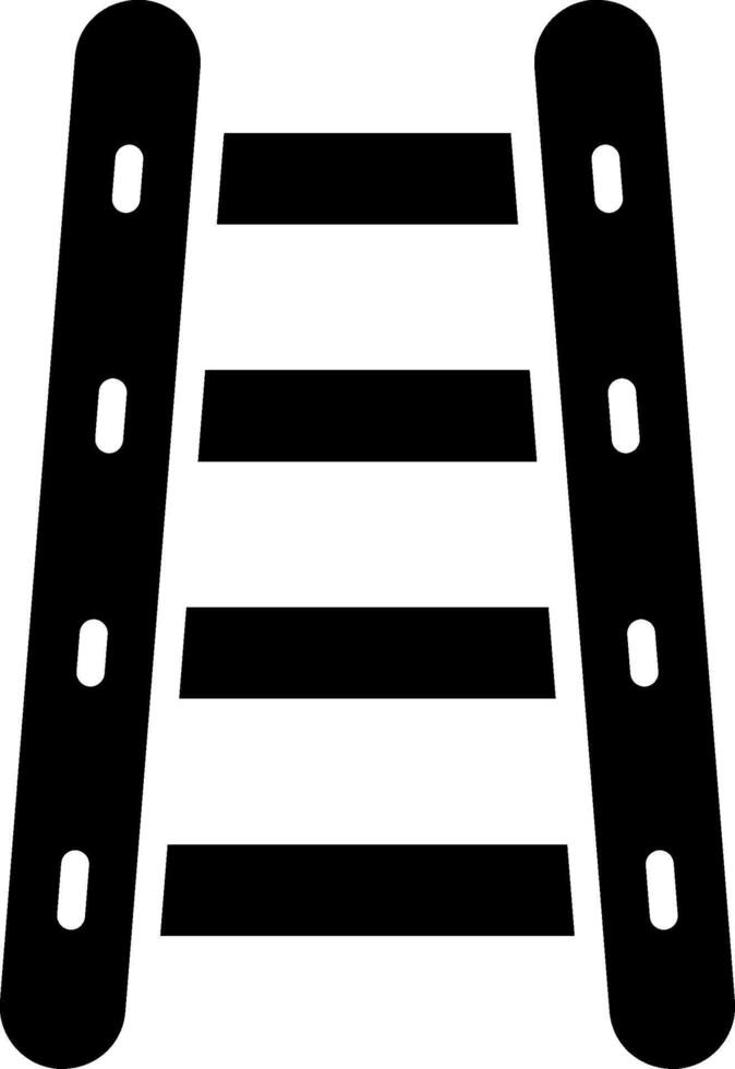 Ladder Glyph Icon Design vector