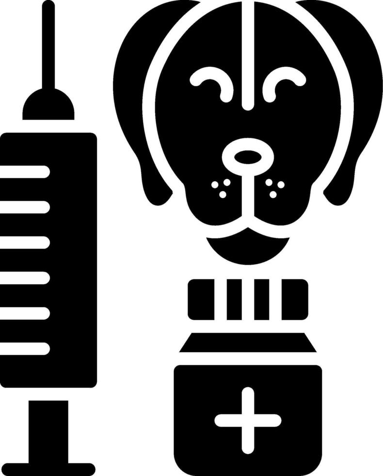 Medicine Glyph Icon Design vector