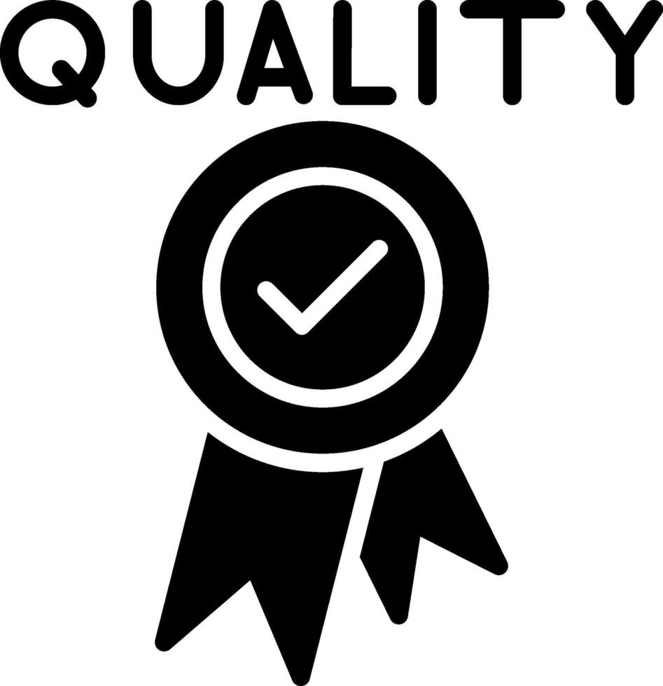Quality Glyph Icon Design vector