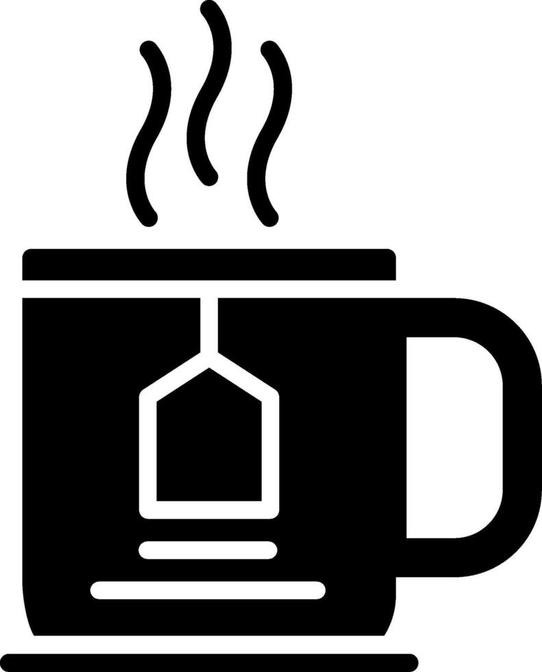 Cup Glyph Icon Design vector