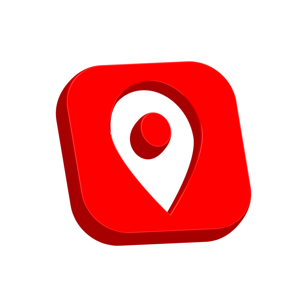Social media icon 3d png