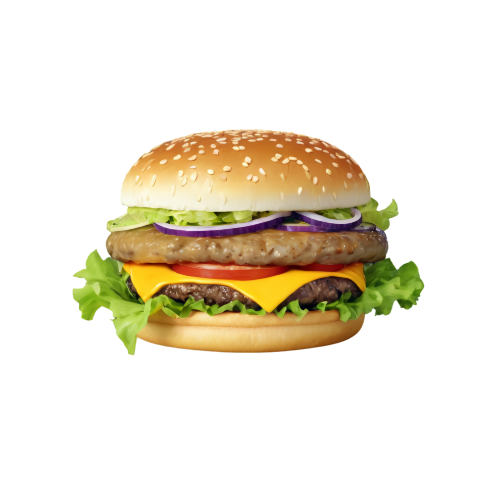National Cheeseburger Day isolated on transparent background png