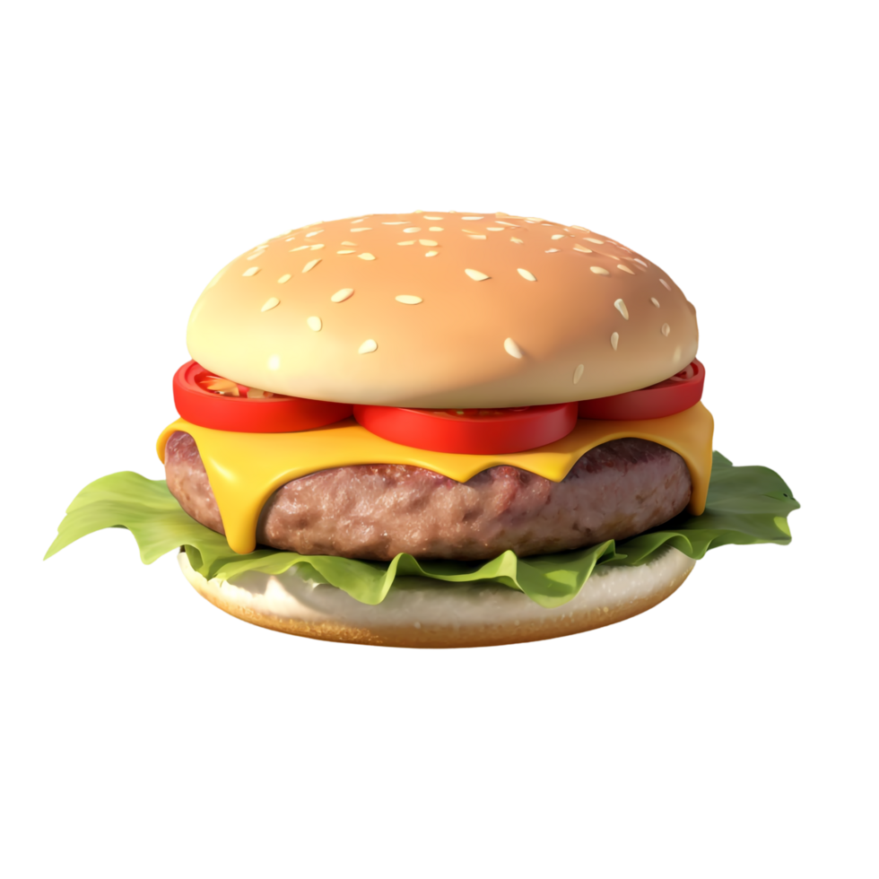 National Cheeseburger Day isolated on transparent background png