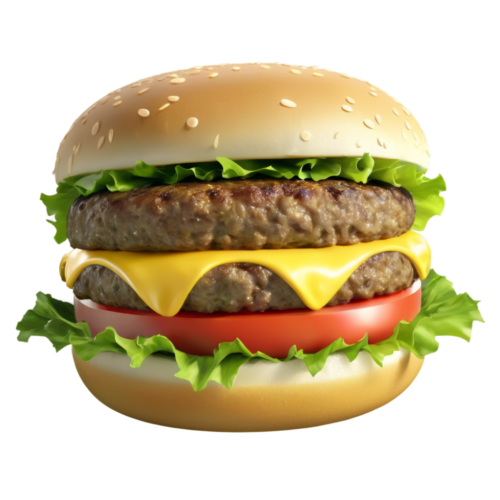 National Cheeseburger Day isolated on transparent background png