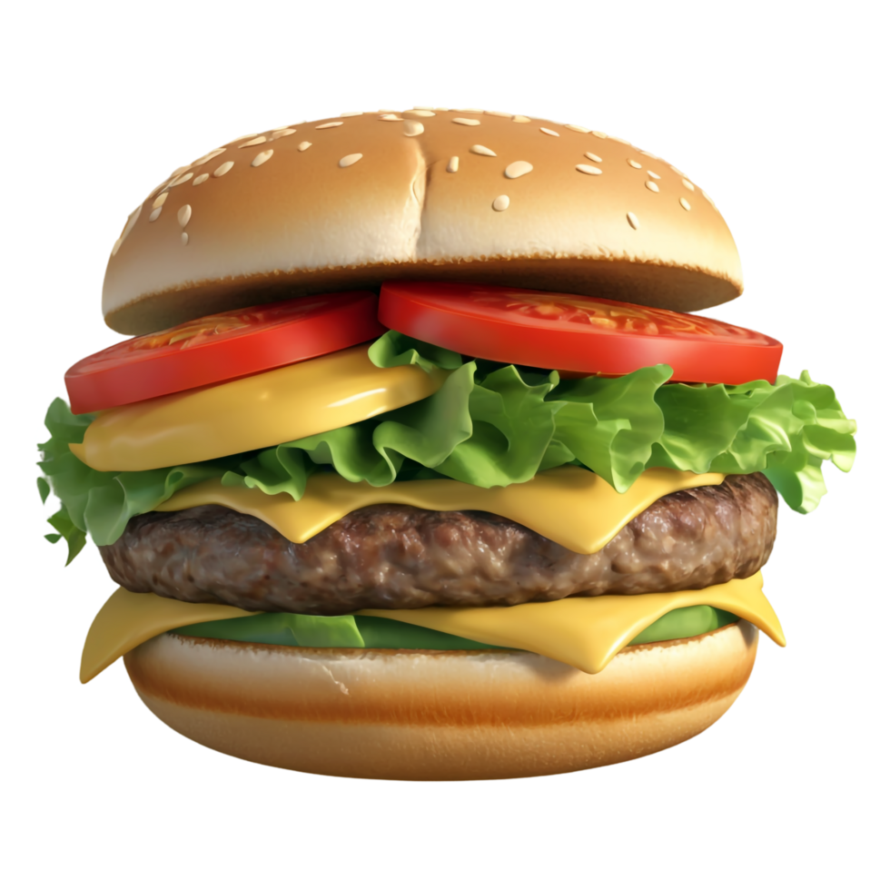 National Cheeseburger Day isolated on transparent background png