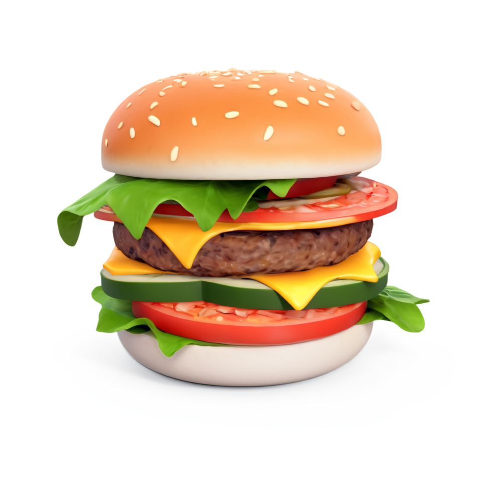 National Cheeseburger Day isolated on transparent background png