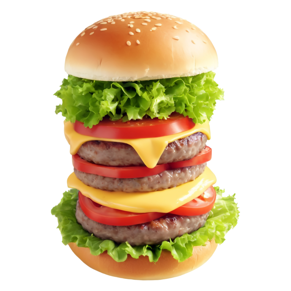 National Cheeseburger Day isolated on transparent background png