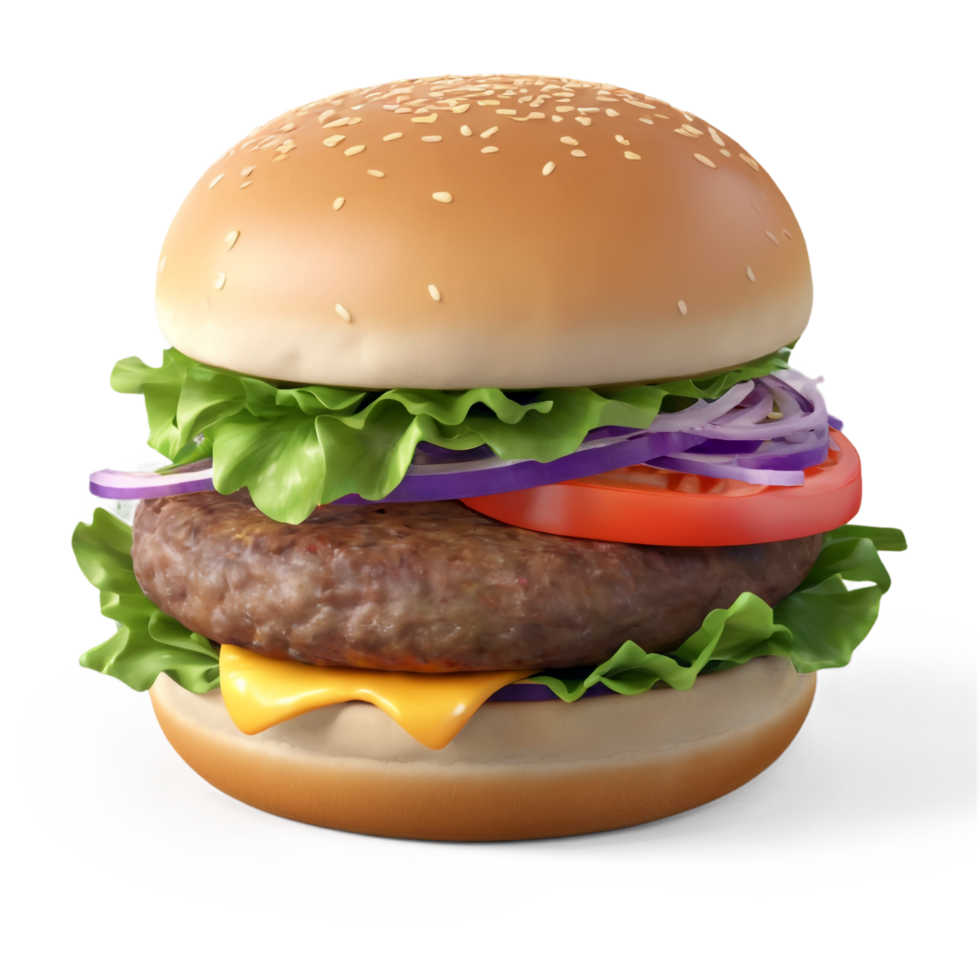 National Cheeseburger Day isolated on transparent background png