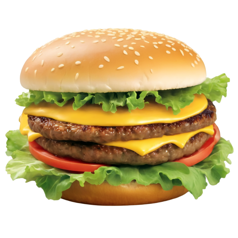 National Cheeseburger Day isolated on transparent background png