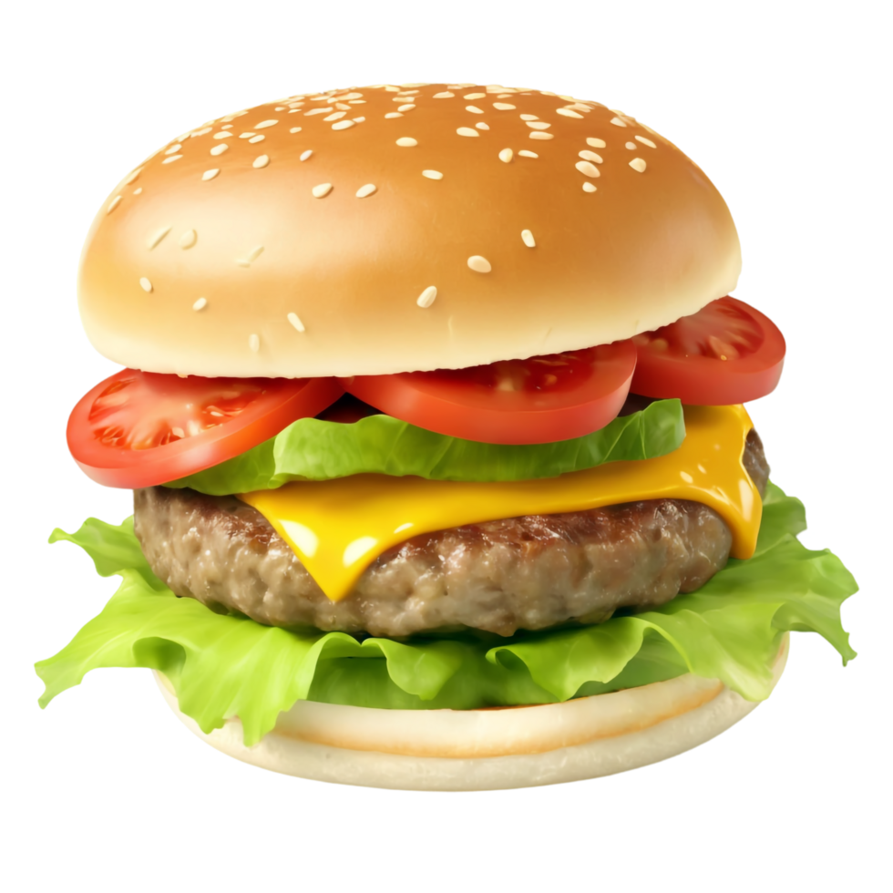 National Cheeseburger Day isolated on transparent background png