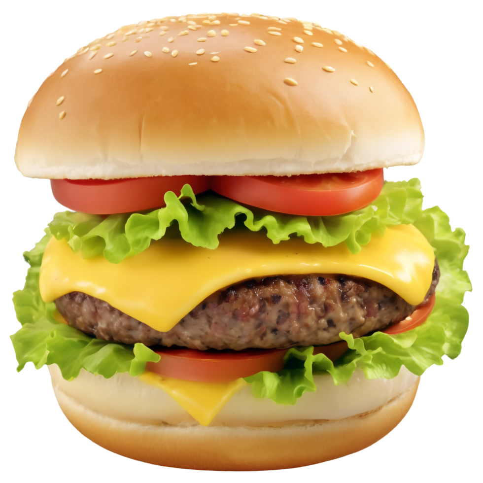 National Cheeseburger Day isolated on transparent background png