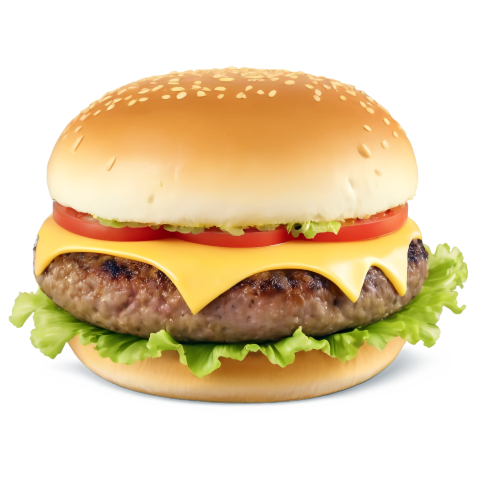 National Cheeseburger Day isolated on transparent background png