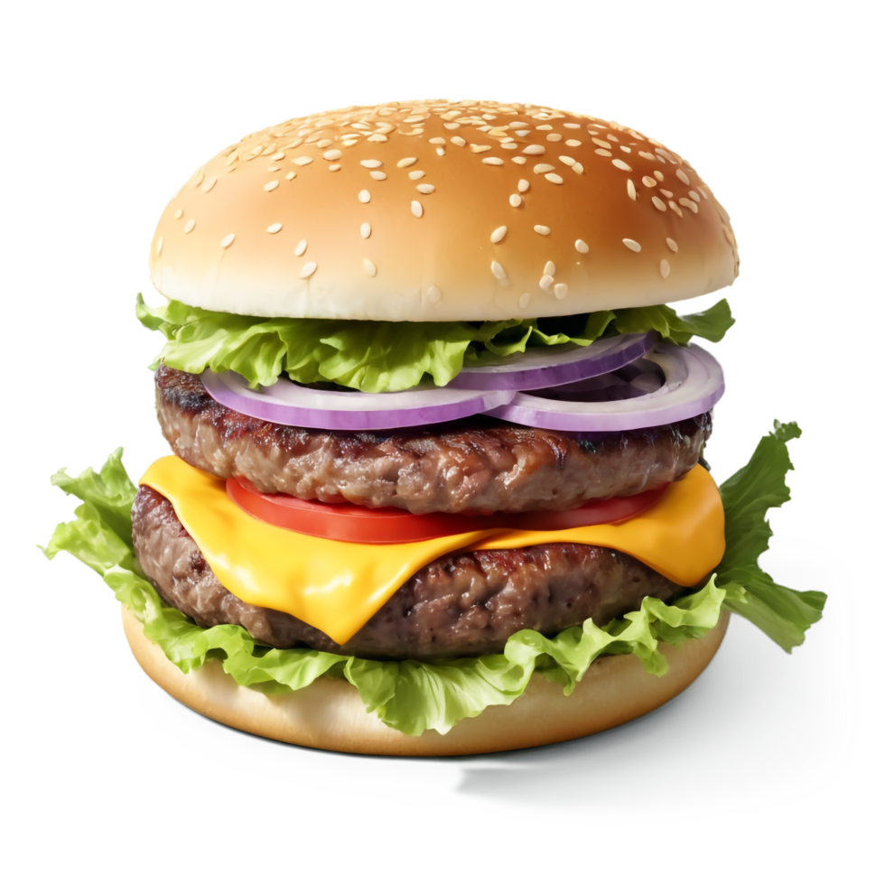 National Cheeseburger Day isolated on transparent background png