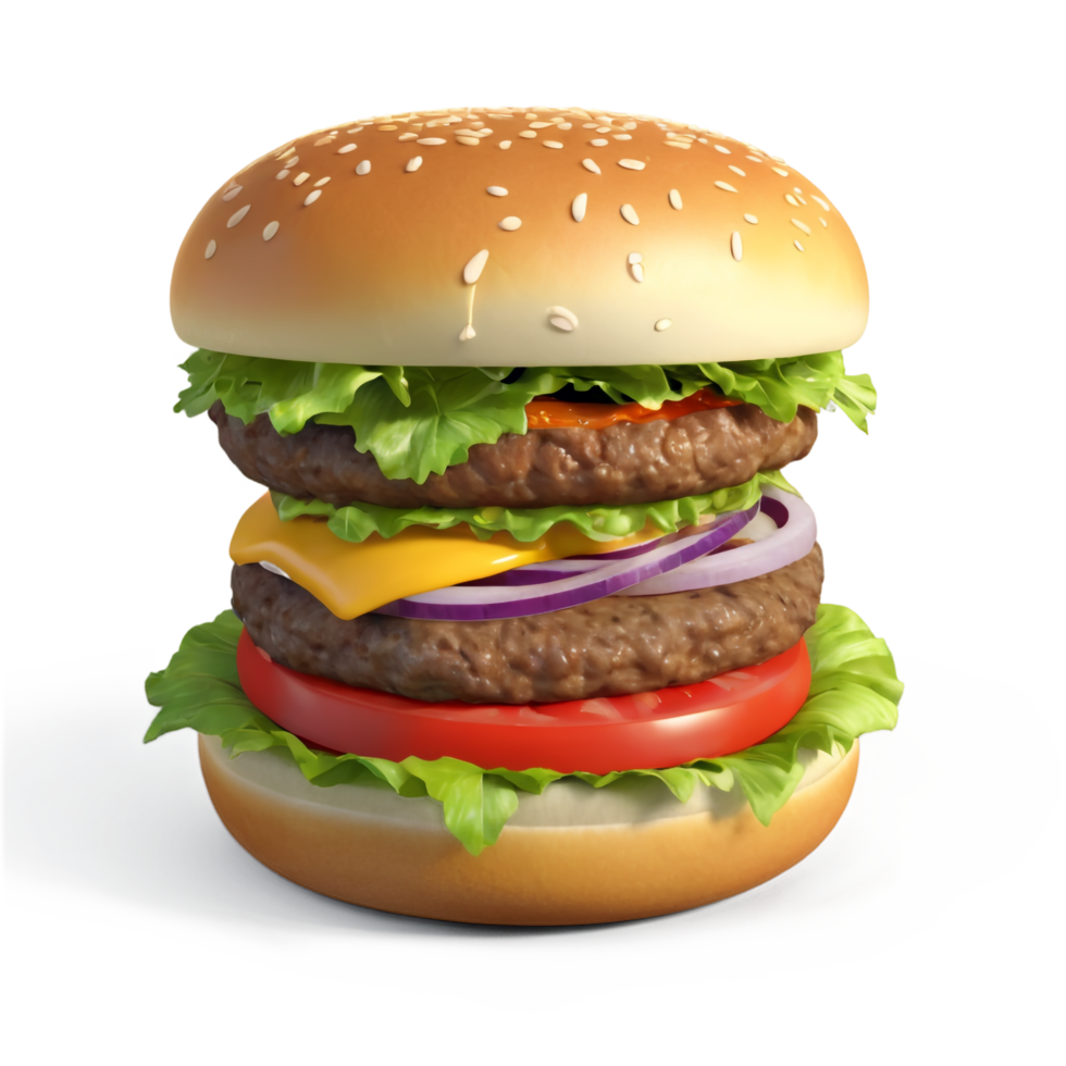 National Cheeseburger Day isolated on transparent background png