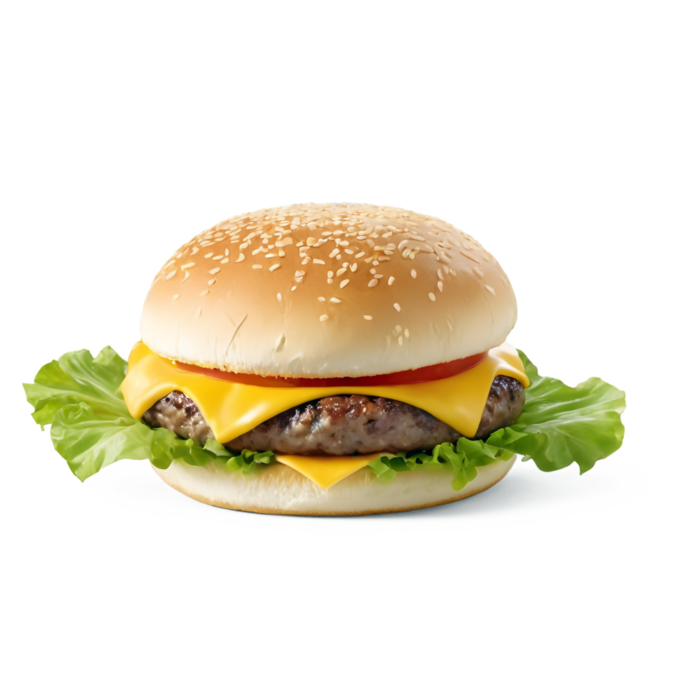 National Cheeseburger Day isolated on transparent background png