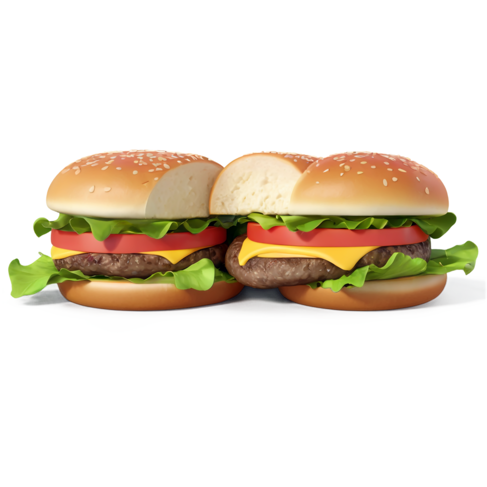 National Cheeseburger Day isolated on transparent background png
