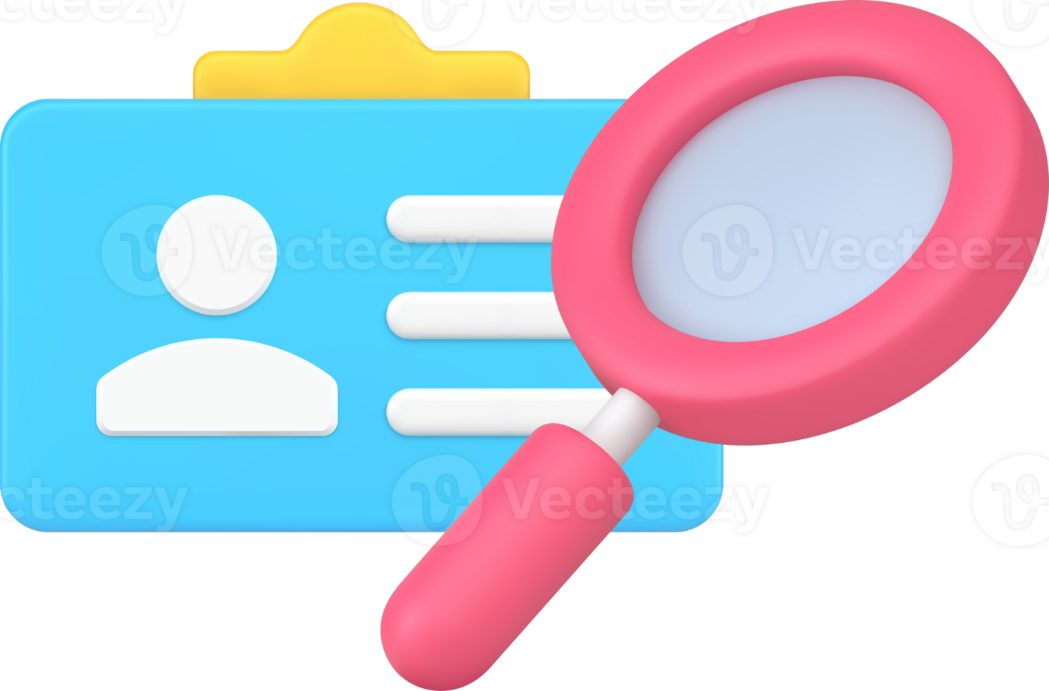 Analyzing multipropose clipboard business card corporate identification personal information avatar png