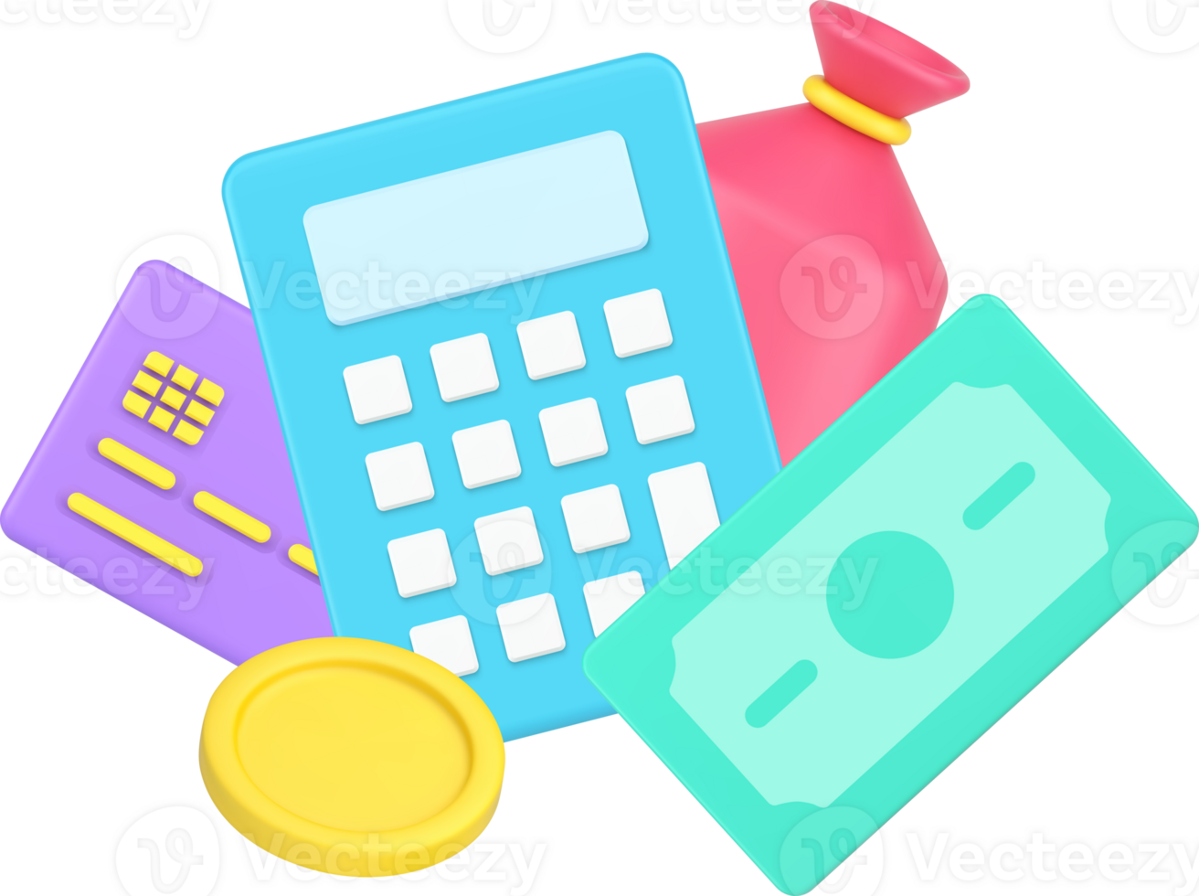 Checking profit, investment, household budget, savings, e money, cash dollar counting use calculator png