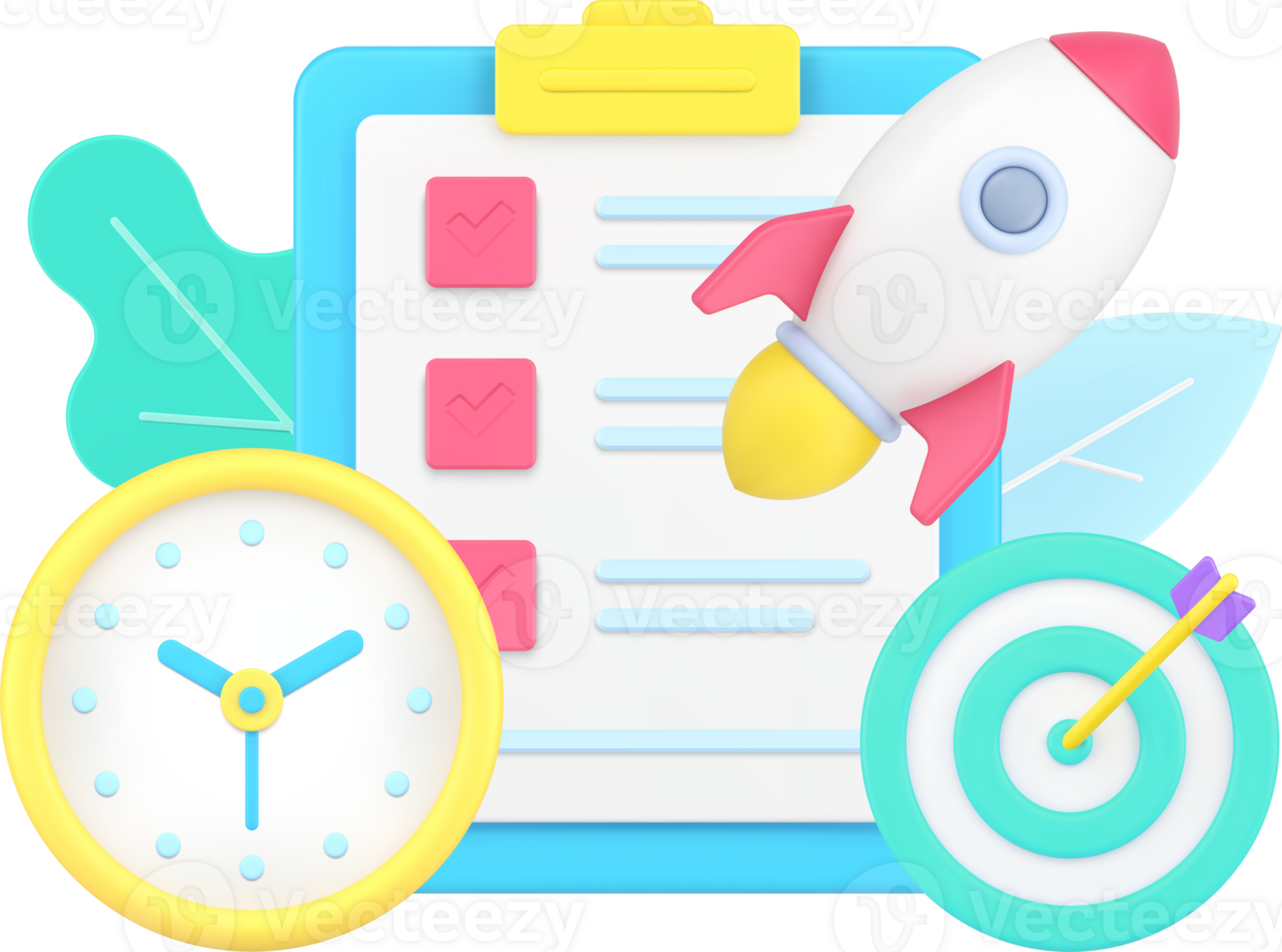 Successful business startup profit growth work strategy aiming with planning done checkbox png