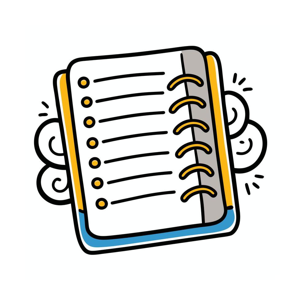 Education Material Icon Illustration vector