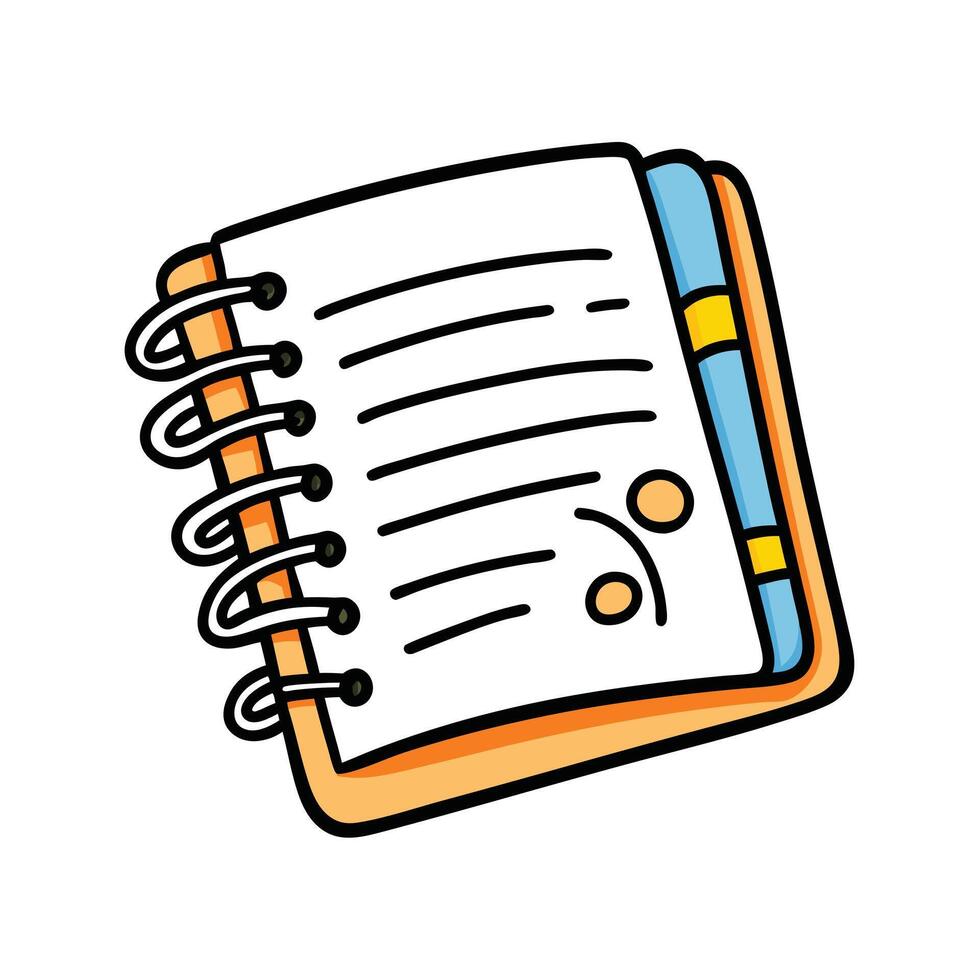 Education Material Icon Illustration vector