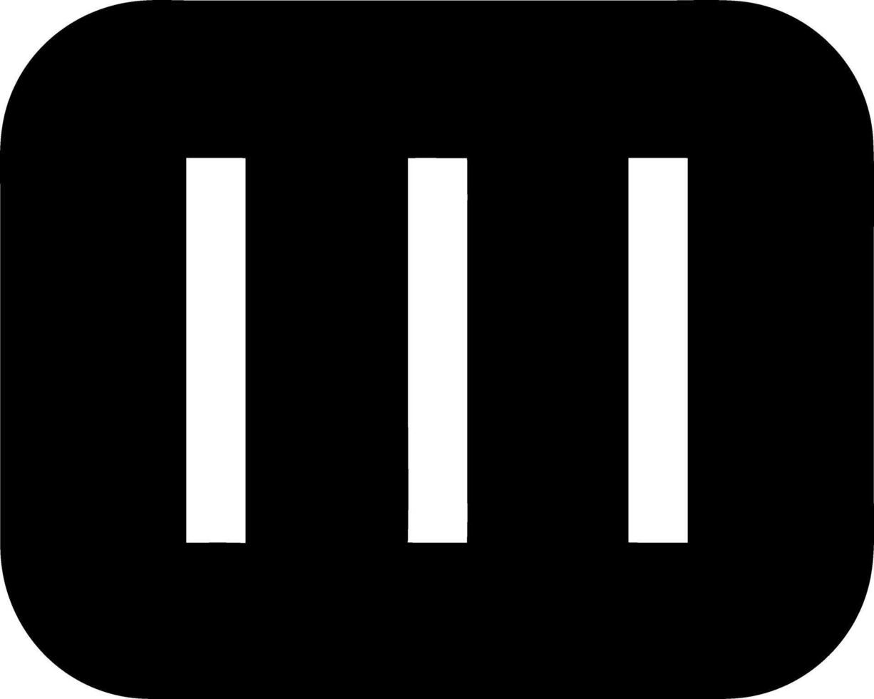 barcode black fill icon vector