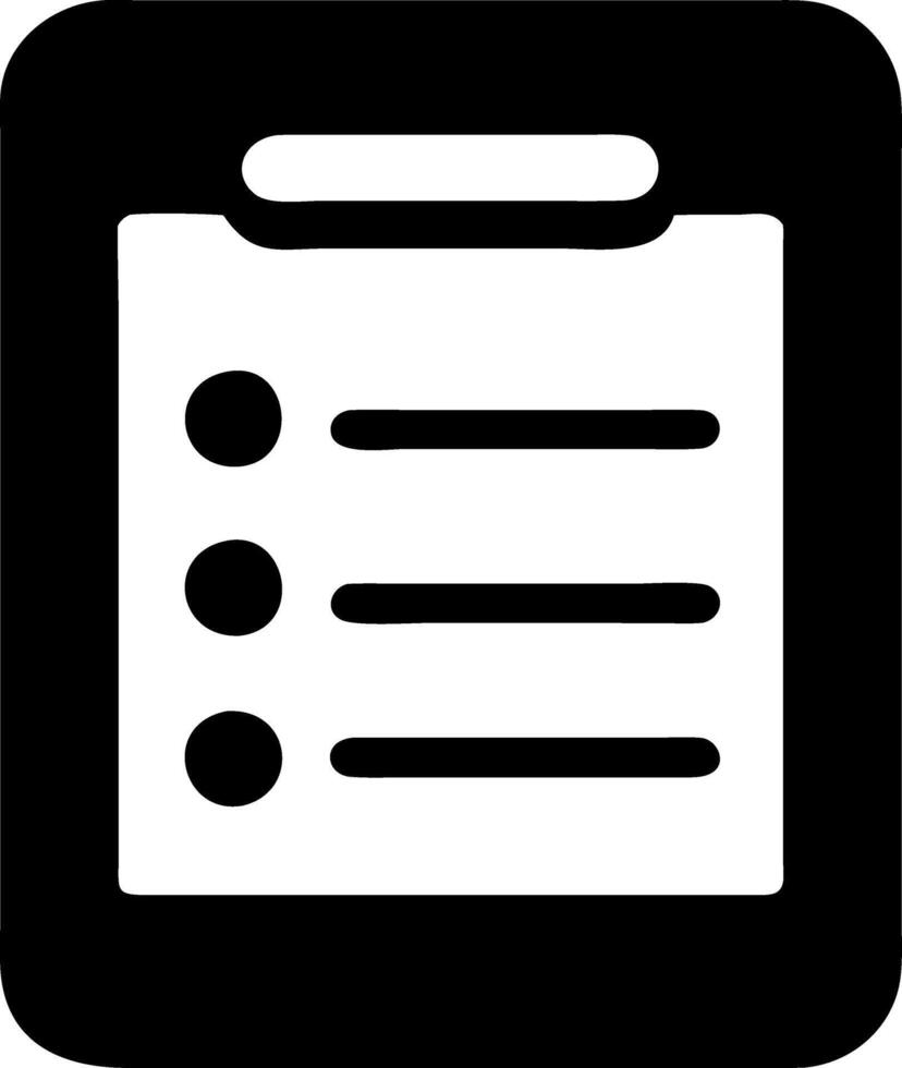 list black fill icon vector