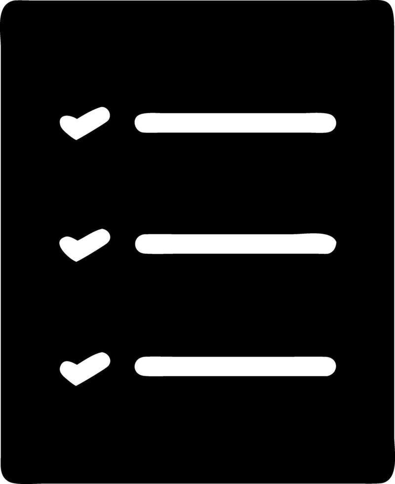 list black fill icon vector