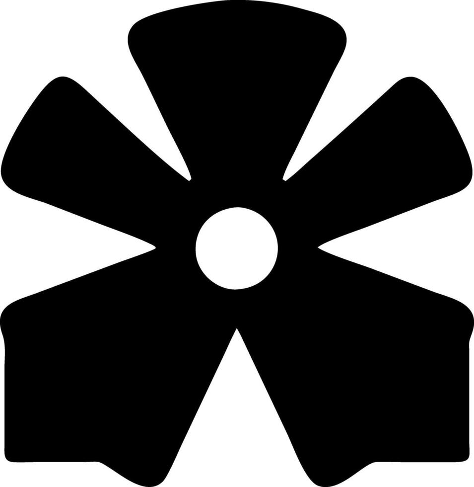 radiation black fill icon vector