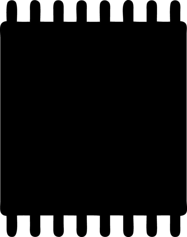 rug black fill icon vector