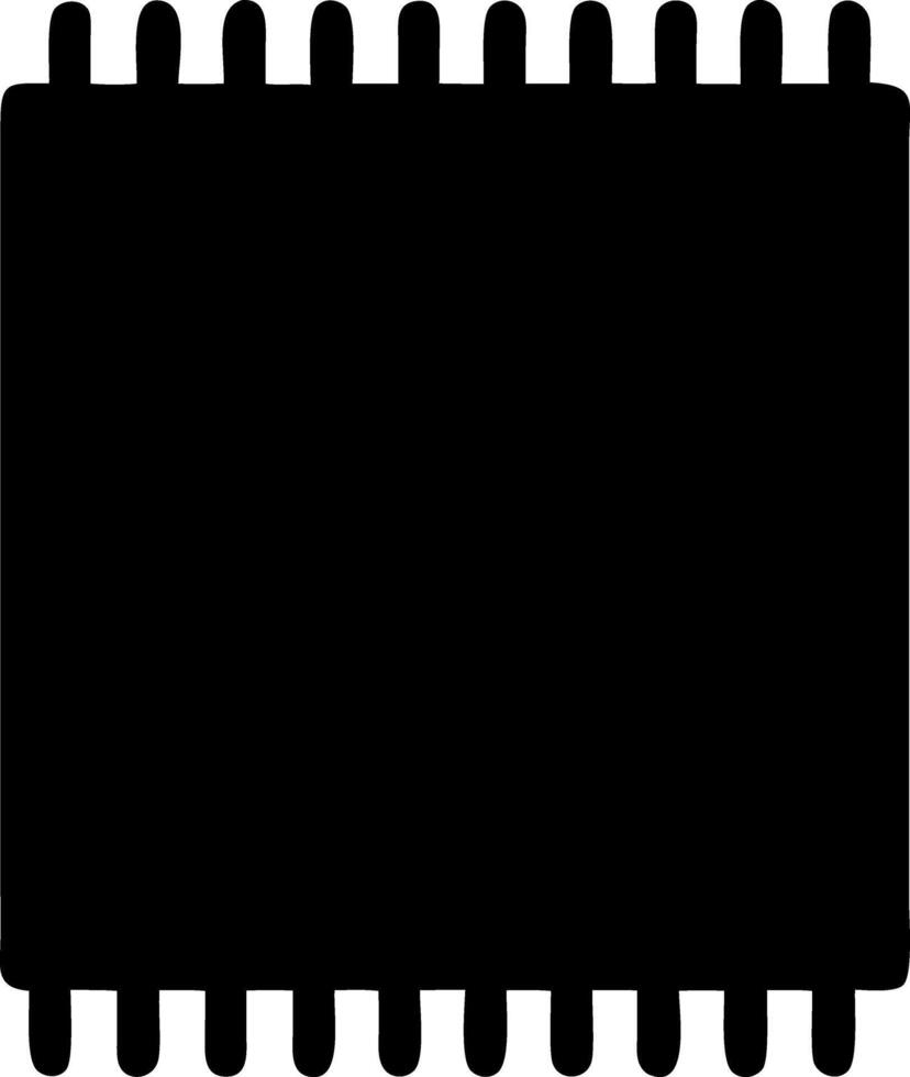 rug black fill icon vector