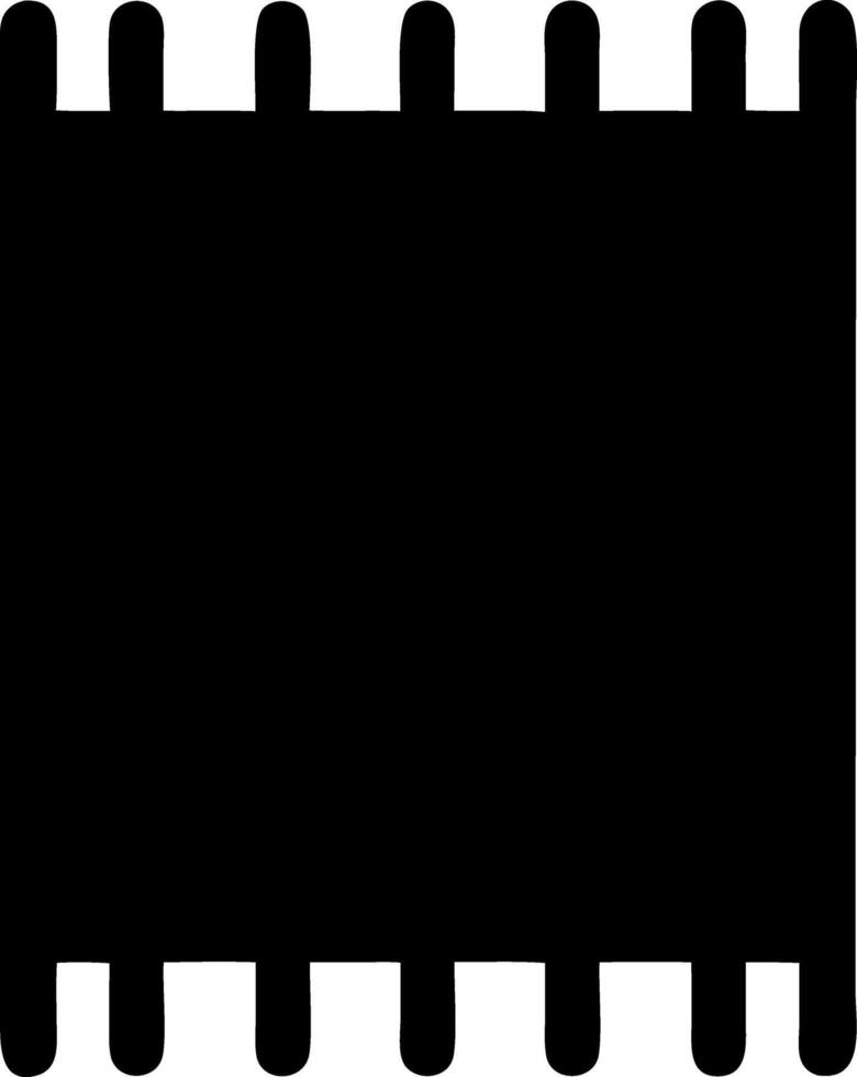 rug black fill icon vector