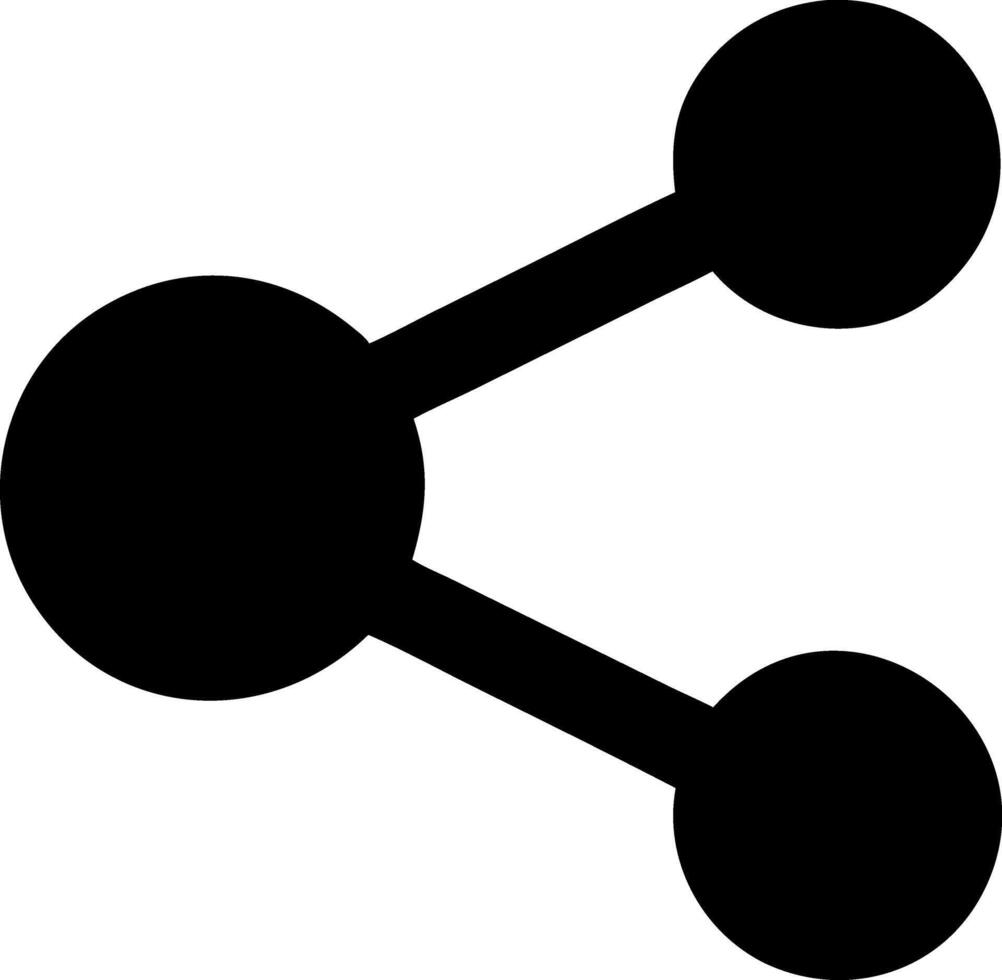 share black fill icon vector