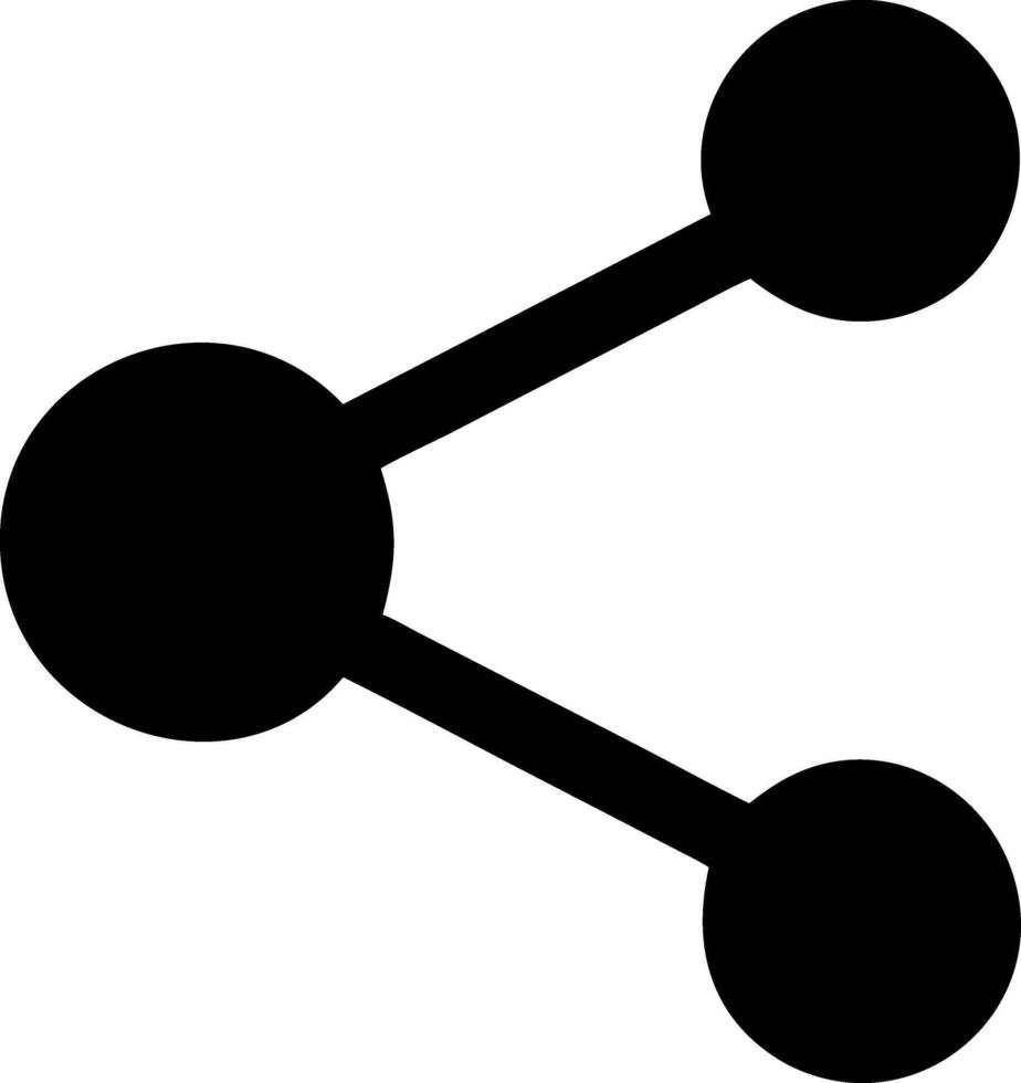 share black fill icon vector