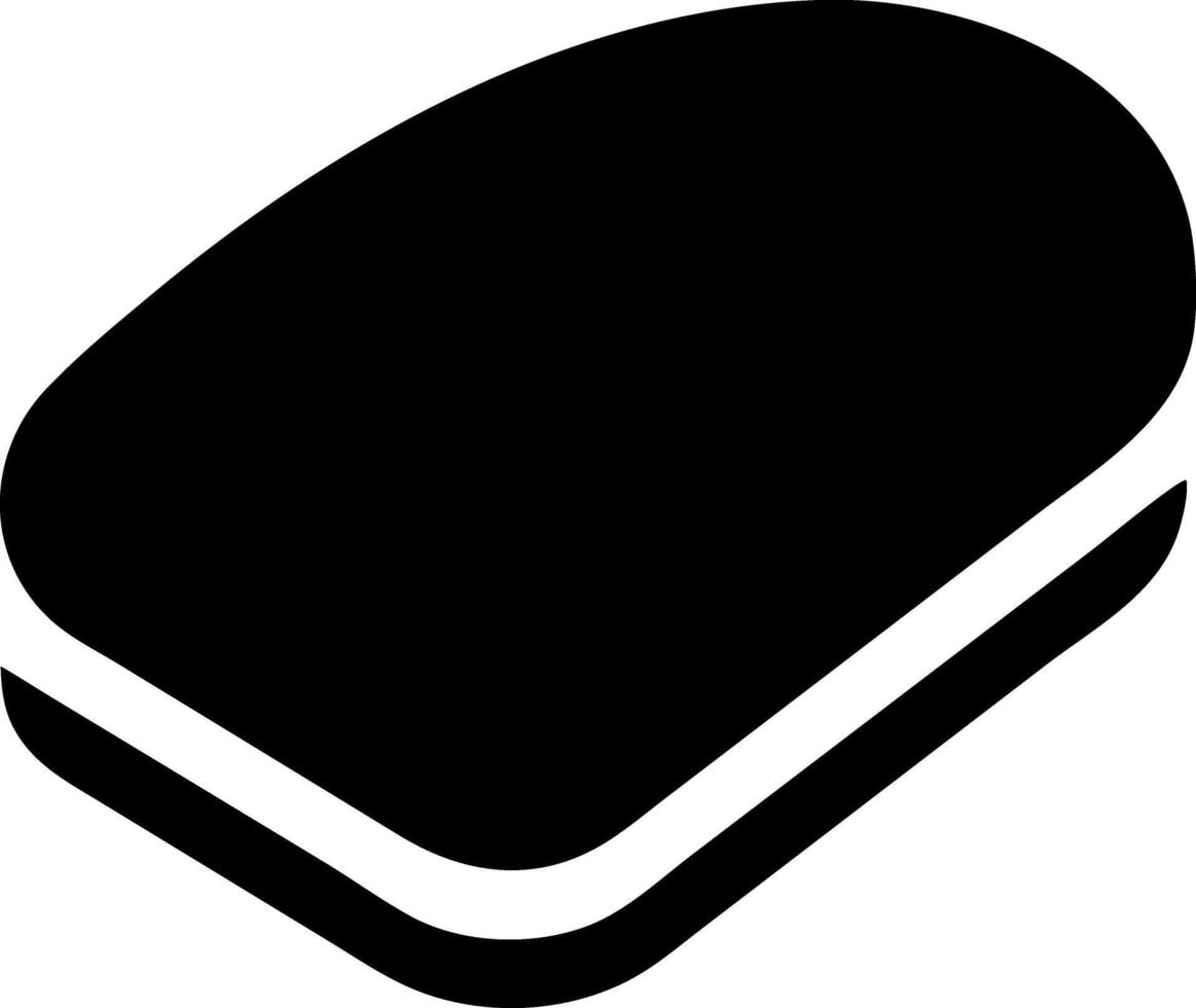 steak black fill icon vector