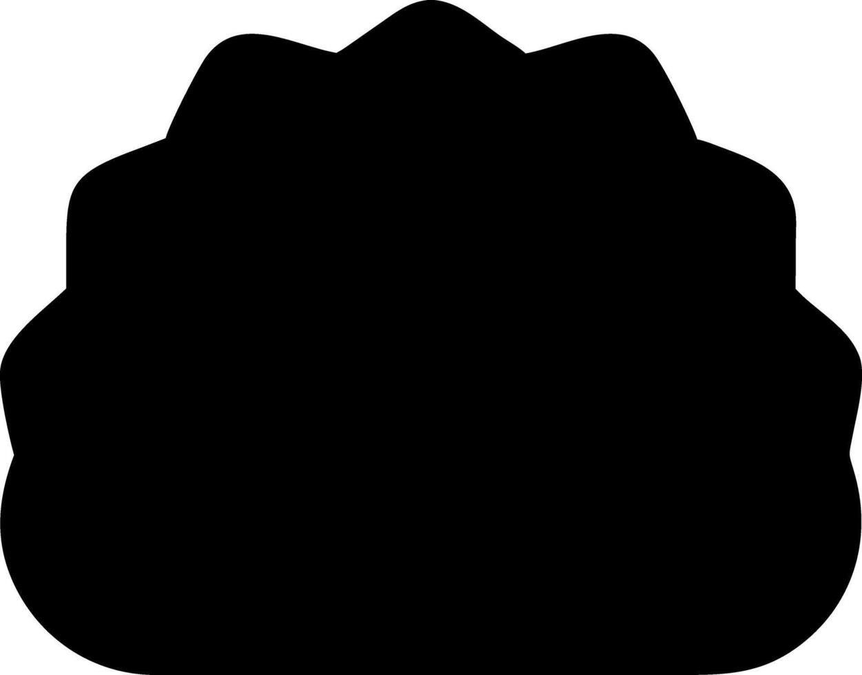 taco black fill icon vector