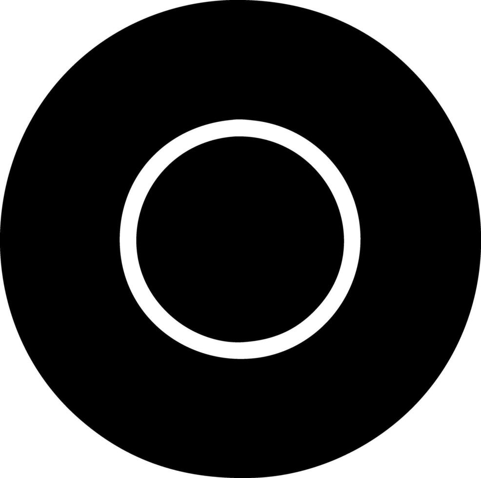 tire black fill icon vector