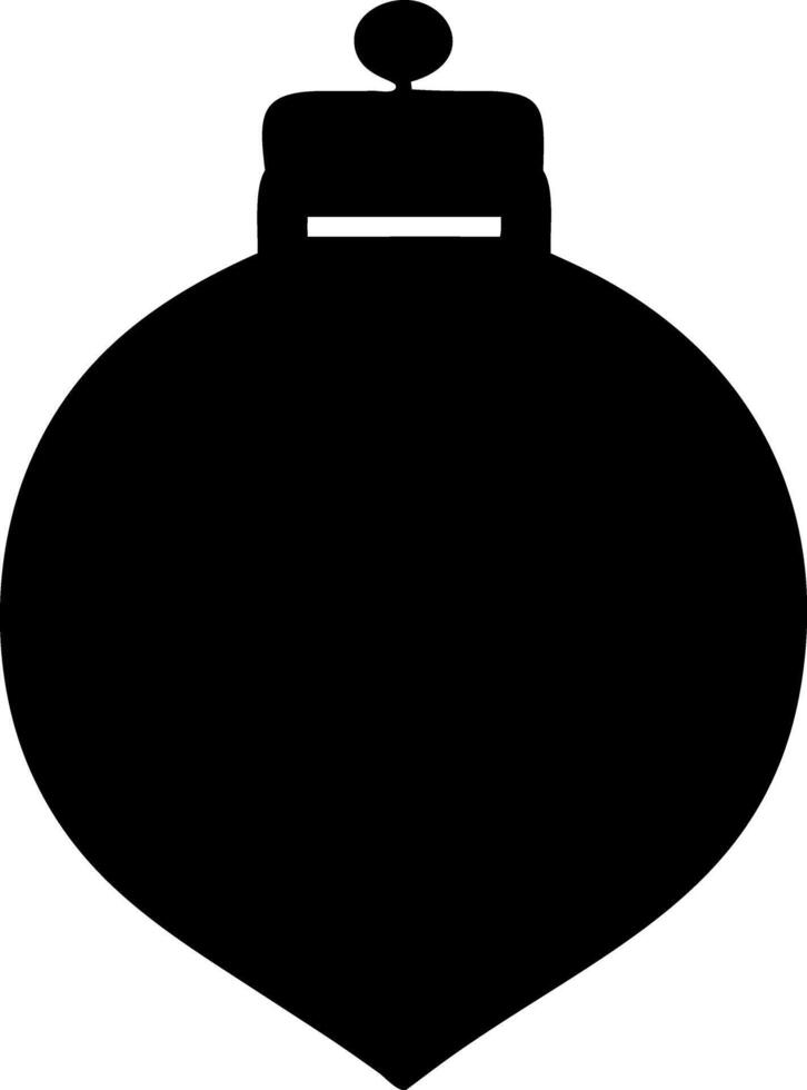ornament black fill icon vector