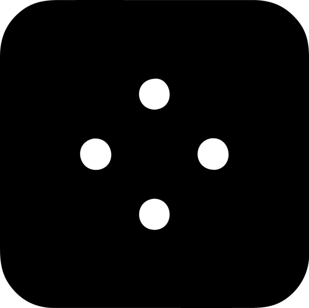 oven black fill icon vector
