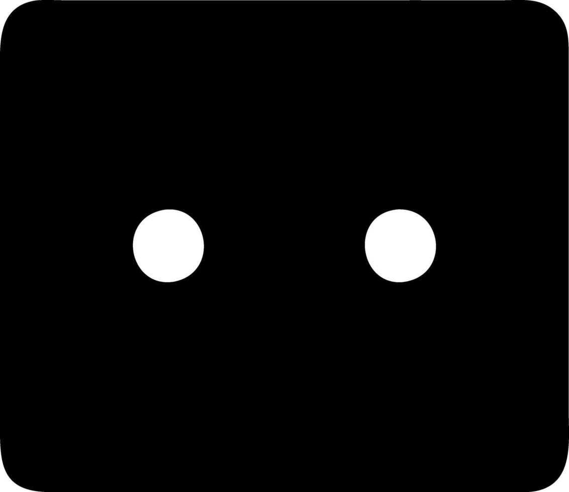 oven black fill icon vector