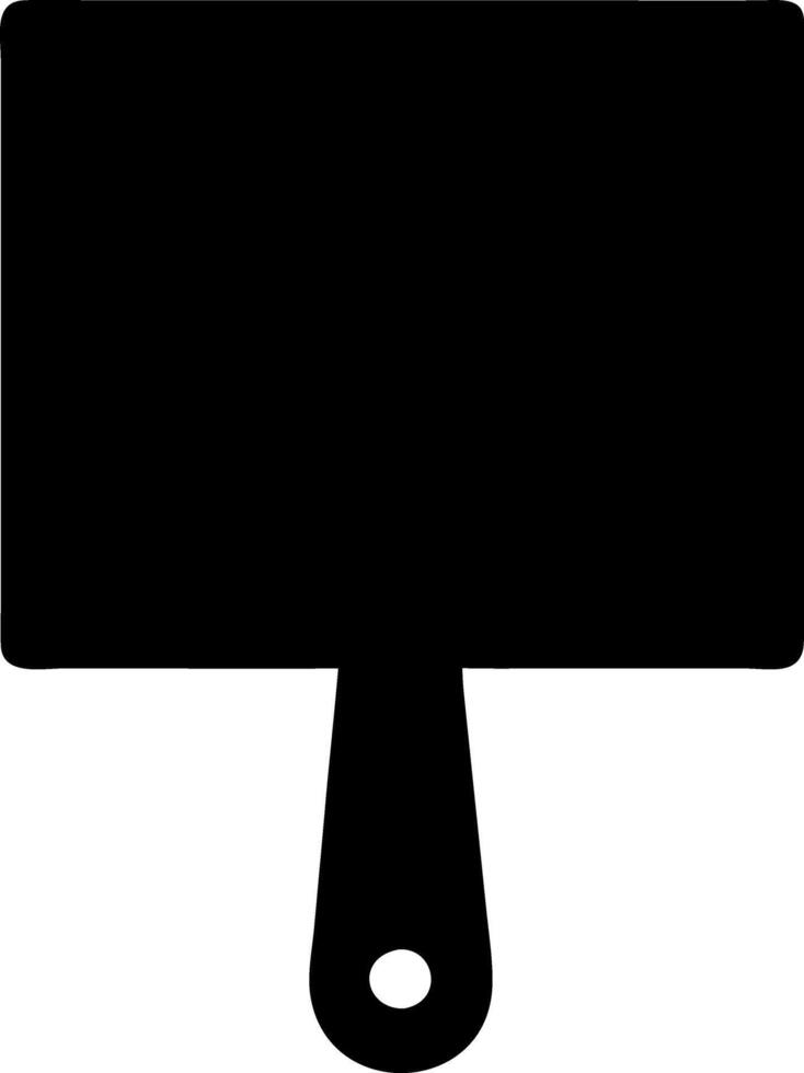 paintbrush black fill icon vector