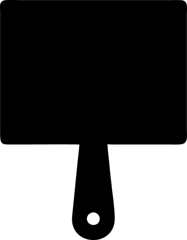 paintbrush black fill icon vector