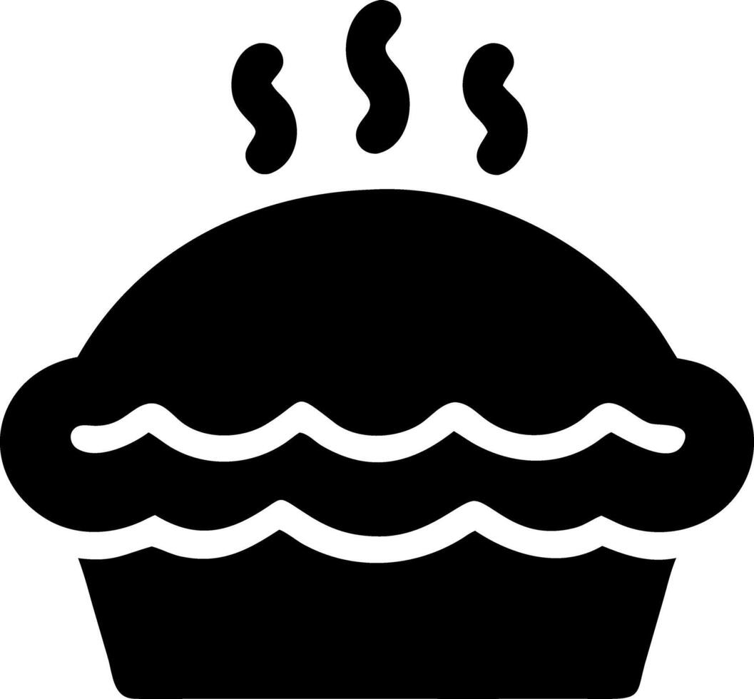 pie black fill icon vector