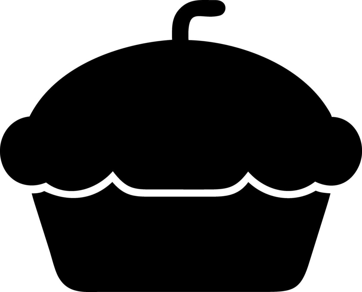 pie black fill icon vector