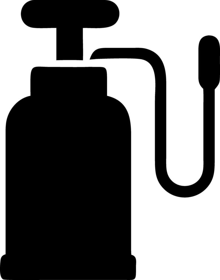 pump black fill icon vector