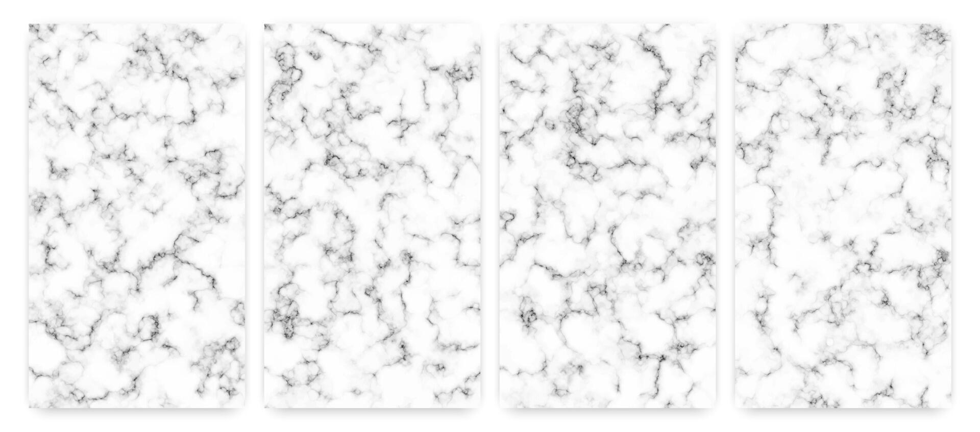 White marble texture background vector