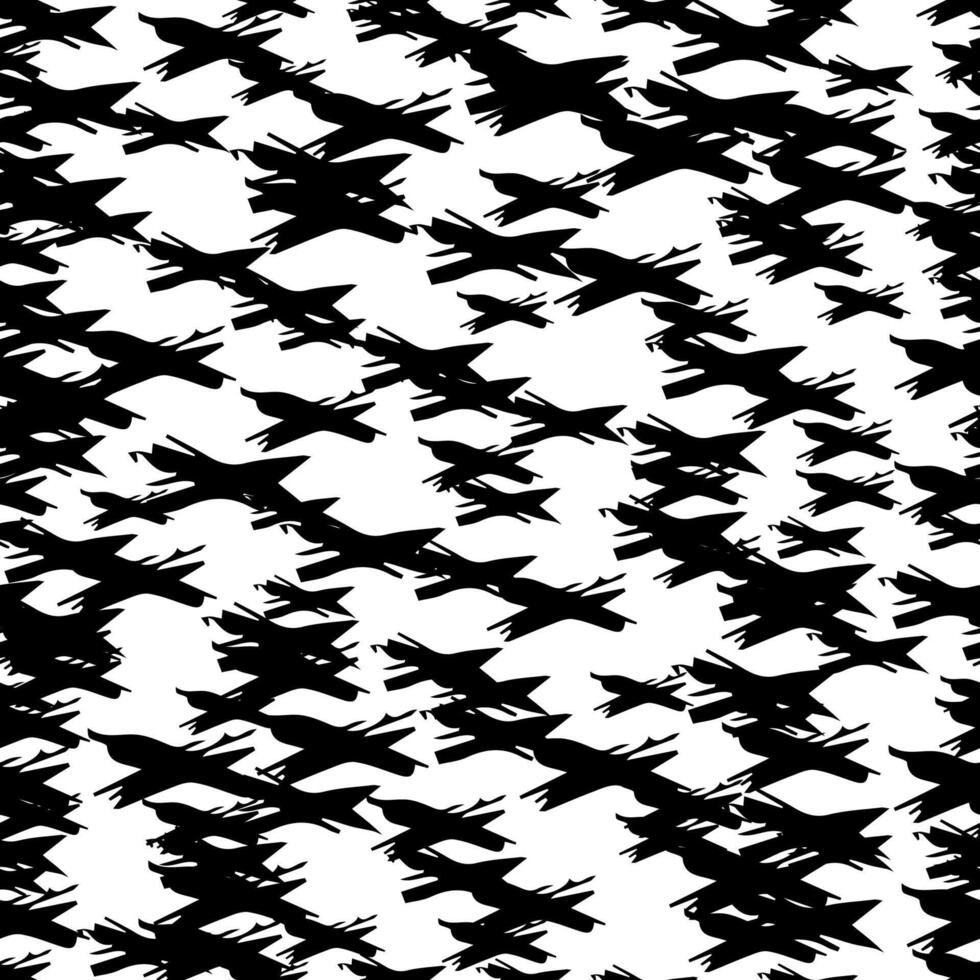 Seamless pattern with hand drawn cross symbols vector