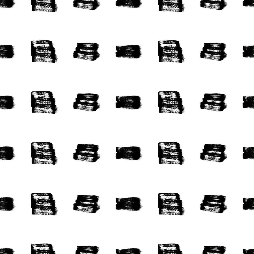 Seamless Pattern with hand drawn scribble smears vector