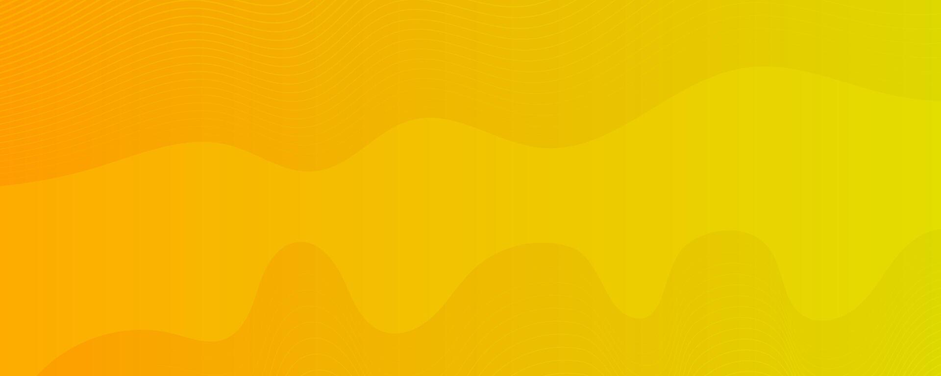 Modern colorful gradient background with wave lines vector